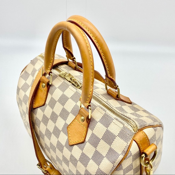 LOUIS VUITTON SPEEDY BANDOULIERE 25 DAMIER AZUR - Picture 4 of 11